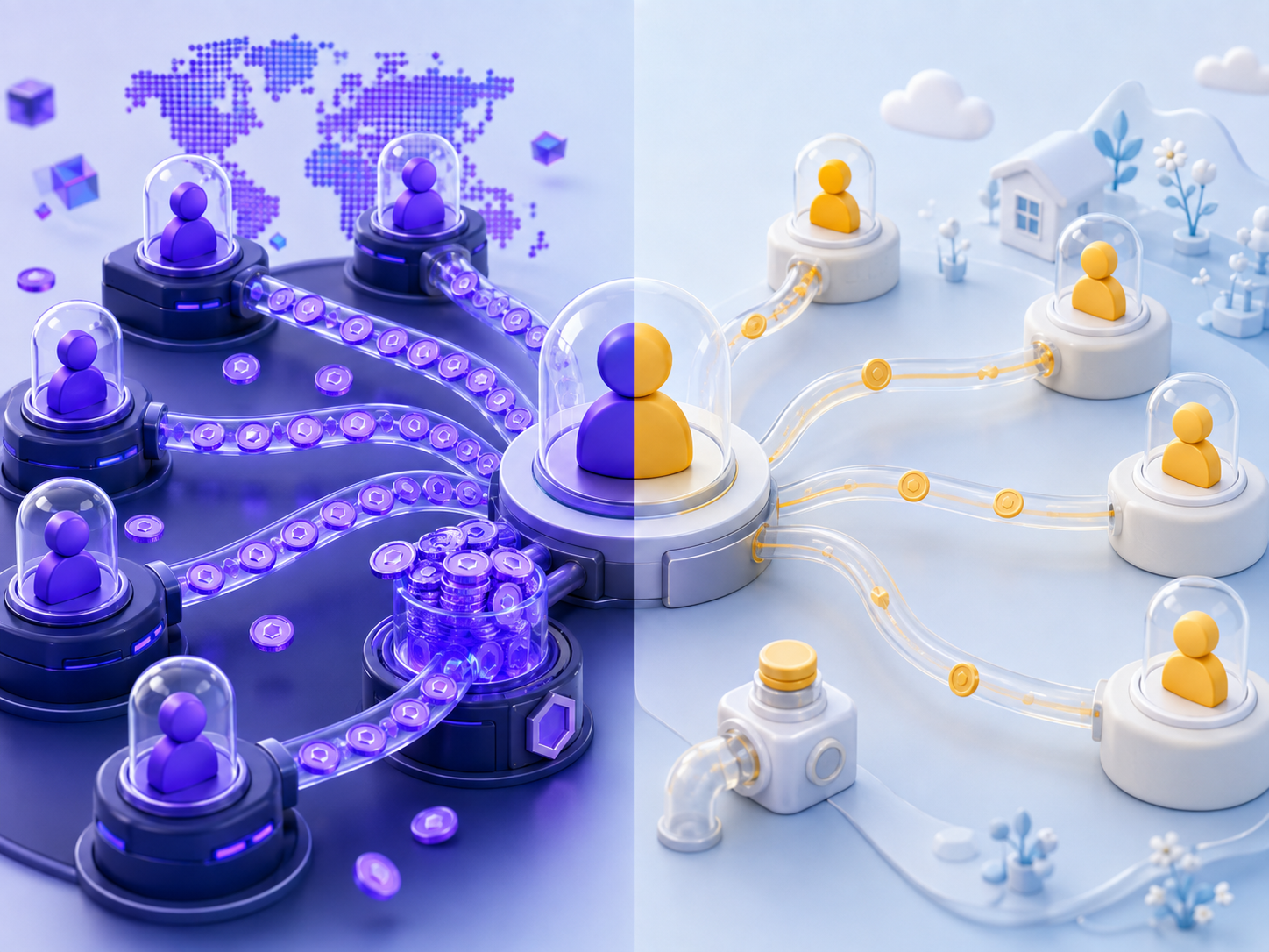 Comparison of referral systems