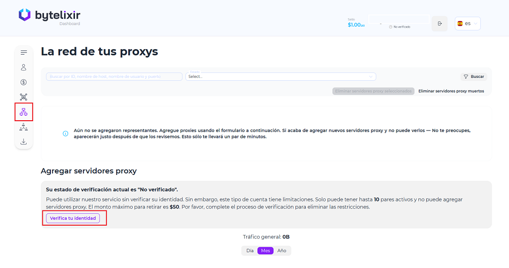¿Qué es un proxy en nuestra app de venta de ancho de banda cripto?