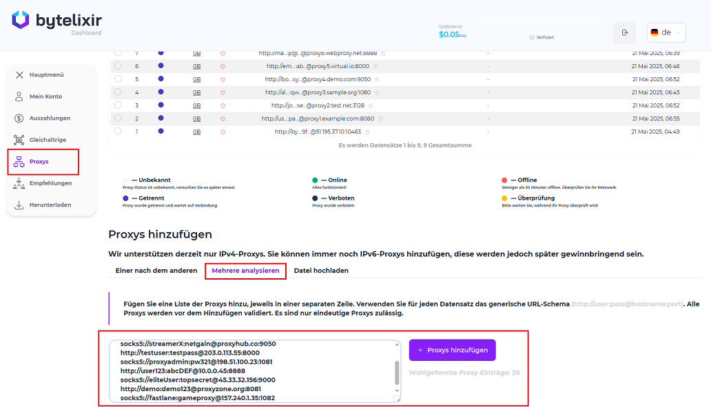 Was ist ein Proxy in unserer App für Krypto-Bandbreitenverkauf?