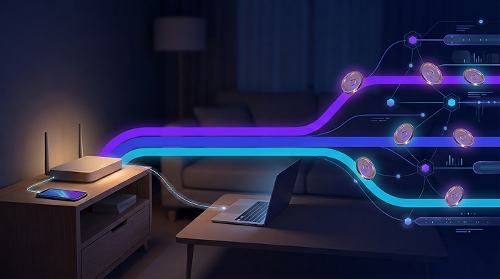 The router generates income and traffic